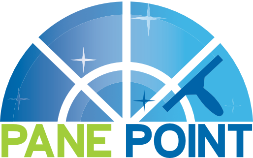 Pane Point Window Cleaning Logo