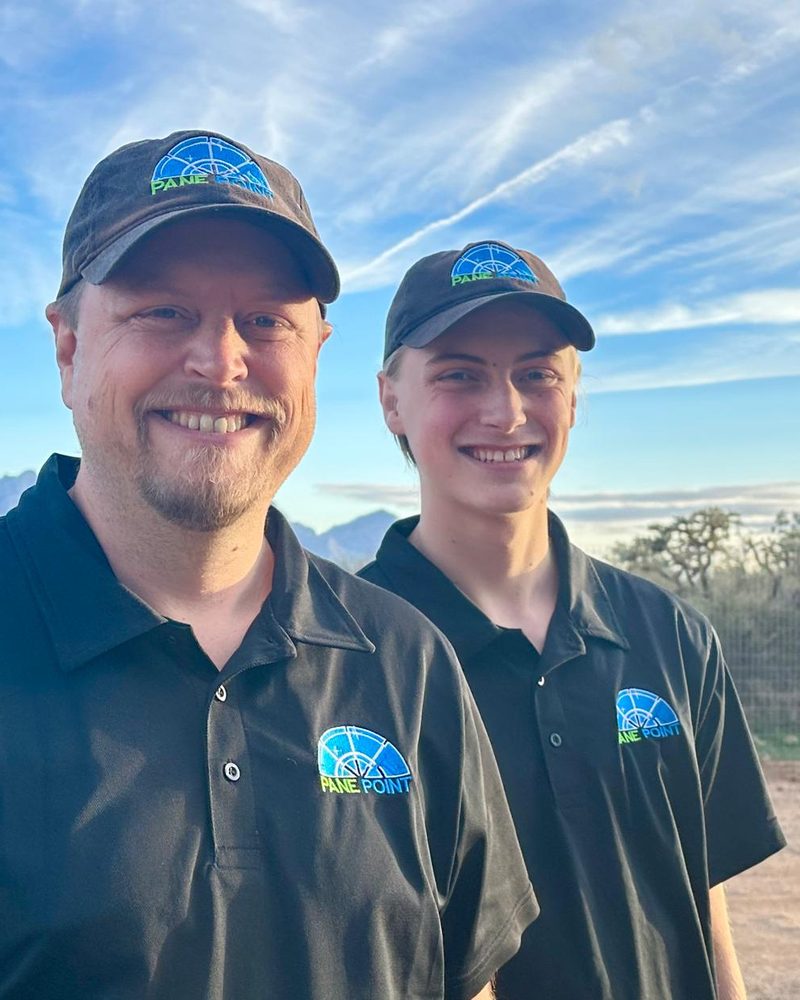 Carl and Joel of Pane Point Cleaning
