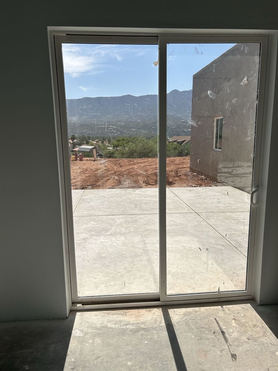 Window before cleaning