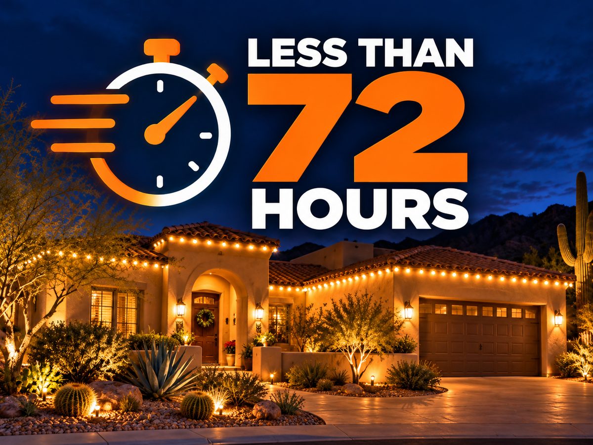 Light repairs in less than 72 hours
